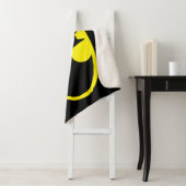 バットマン記号 |こうもり楕円ロゴ シェルパブランケット (インサイチュ)