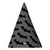 バットマン記号 |ザラメ色のロゴパーティー帽子 パーティーハット (右)