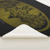 バットマン記号 |スカルロゴのこうもり シェルパブランケット (3/4)