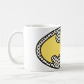 バットマン記号 |ロゴの表示 コーヒーマグカップ (左)