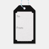 バットマン記号 |ロゴクラシックロゴ ギフトタグ (裏面)