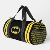 バットマン記号 |ロゴクラシックロゴ ダッフルバッグ (右コーナー)