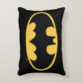 バットマン記号 |楕円ロゴ アクセントクッション (正面(垂直))