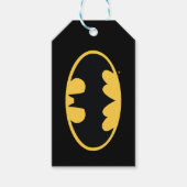 バットマン記号 |楕円ロゴ ギフトタグ (正面)