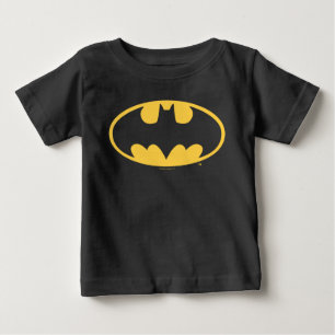 バットマン記号  楕円ロゴ ベビーTシャツ