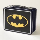 バットマン記号 |楕円ロゴ メタルランチボックス (裏面)