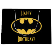 バットマン記号 |楕円ロゴ ラージペーパーバッグ (正面)