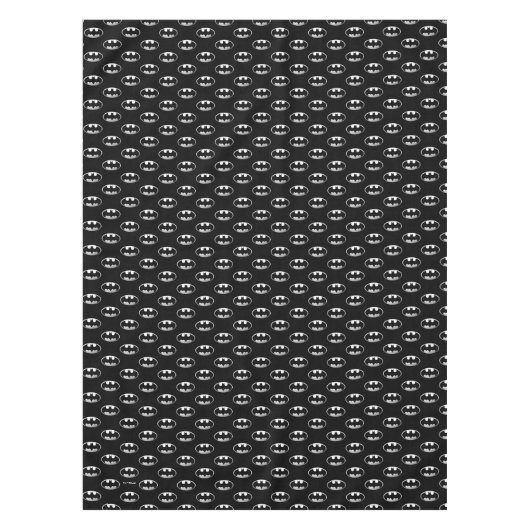 バットマン記号 |粒状ロゴ テーブルクロス (正面)