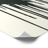 バットマン記号 | Spraypaintロゴ ポスター (角)