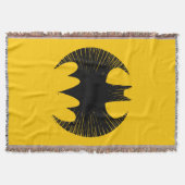 バットマン記号 | Streakロゴ スローブランケット (正面)