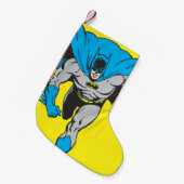 バットマン走フォワード スモールクリスマスストッキング (正面 (吊り時))