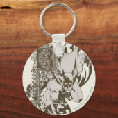 バットマン飾とレターB キーホルダー (正面)