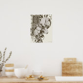 バットマン飾とレターB ポスター (キッチン)