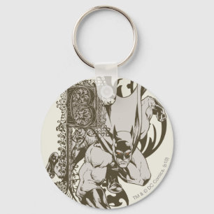 バットマン飾&レターB キーホルダー