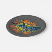 バットマン |こうもりが怖がらない ペーパープレート (アングル)