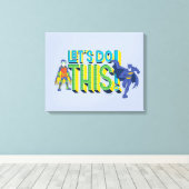 バットマン |これを行う キャンバスプリント (インサイチュ (ウッドフロア))