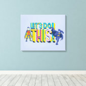 バットマン |これを行う キャンバスプリント (インサイチュ (ウッドフロア))