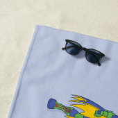 バットマン |これを行う ビーチタオル (インサイチュ)