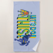 バットマン |これを行う ビーチタオル (正面)