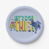 バットマン |これを行う ペーパープレート (正面)