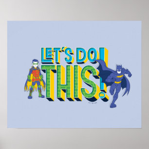バットマン これを行う ポスター