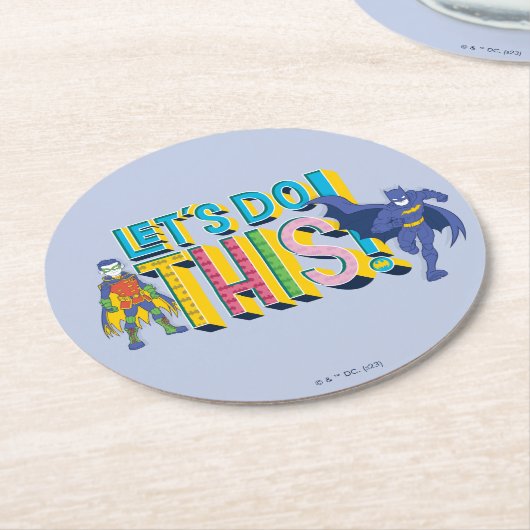 バットマン |これを行う ラウンドペーパーコースター (アングル)