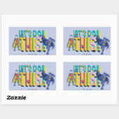 バットマン |これを行う 長方形シール (シート)