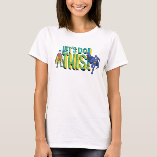 バットマン |これを行う Tシャツ (正面)