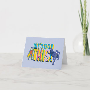 バットマン   やろうぜ ノートカード