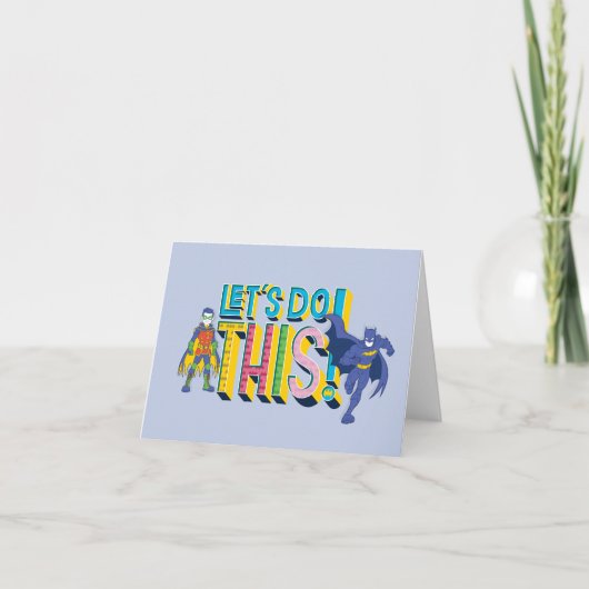 バットマン | やろうぜ ノートカード (正面)