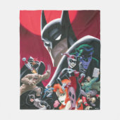 バットマン アドベンチャーズ 危険な女たちと悪魔 フリースブランケット (正面)