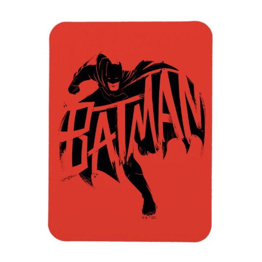 バットマン インクブラシ 名前 マグネット (縦)