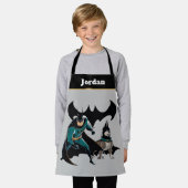 バットマン&エース エプロン (着用した状態)