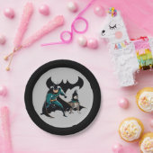 バットマン&エース ペーパープレート (パーティー)