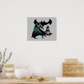 バットマン&エース ポスター (キッチン)