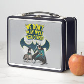 バットマン&エース – 他の人とうまく遊いかない メタルランチボックス (インサイチュ)