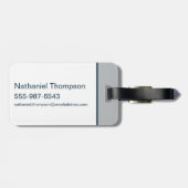 バットマン&エース – 他の人とうまく遊いかない ラゲッジタグ (裏面横)