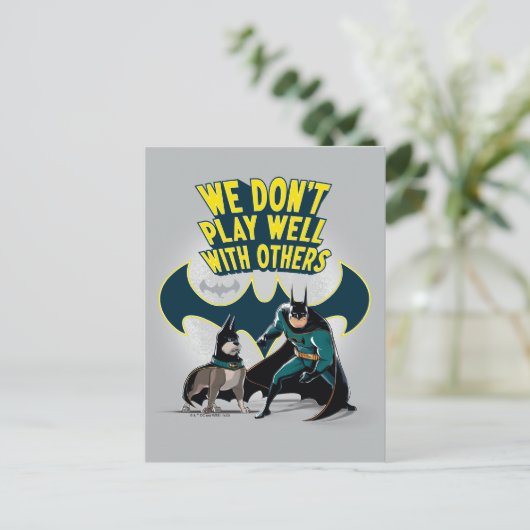 バットマン&エース – 他遊人とは不仲 ポストカード (スタンド正面)