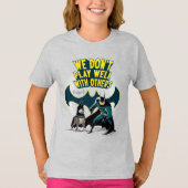 バットマン&エース – 他遊人とは不仲 Tシャツ (正面)