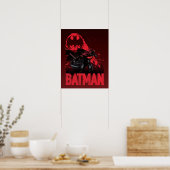 バットマン・クリムゾン・バットシグナル ポスター (キッチン)