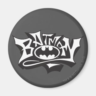 バットマン  グラフィティ名ロゴ マグネット