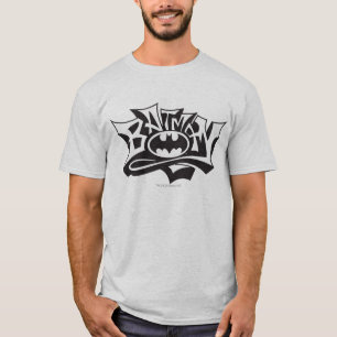 バットマン  グラフィティ名ロゴ Tシャツ