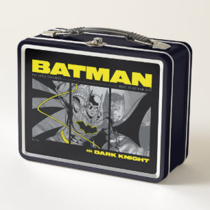 バットマン・コミックトリパネルグラフィック メタルランチボックス