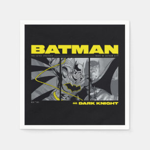 バットマン コミック トリパネル グラフィック スタンダードカクテルナプキン