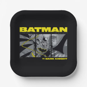 バットマン コミック トリパネル グラフィック ペーパープレート