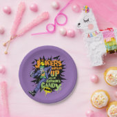 バットマン ゴッサムのお菓子の全部| Joker's Goblin' Up ペーパープレート (パーティー)