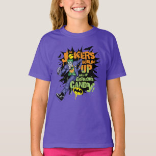 バットマン ゴッサムのお菓子の全部  Joker's Goblin' Up Tシャツ