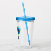 バットマン | ゴッサムシティシンボル アクリルタンブラー (左)