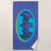 バットマン | ゴッサムシティシンボル ビーチタオル