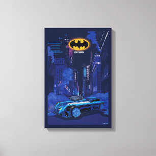 バットマン ゴッサムシティ 夜のパトロール キャンバスプリント